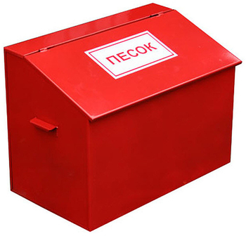 Ящик для песка (0.2 м3) - Пожарное оборудование - Пожарные ящики для песка - ohrana.inoy.org